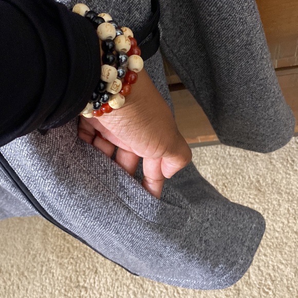 Black and gray jacket with pockets XL - Picture 4 of 8